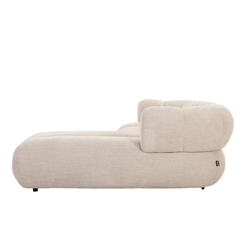 Pole to Pole Sofa New York 4-Sitzer mit rechter Lounge – Beige, 304 × 172 cm