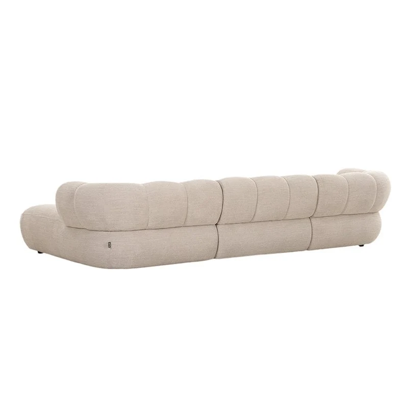 Pole to Pole Sofa New York 4-Sitzer mit rechter Lounge – Beige, 304 × 172 cm
