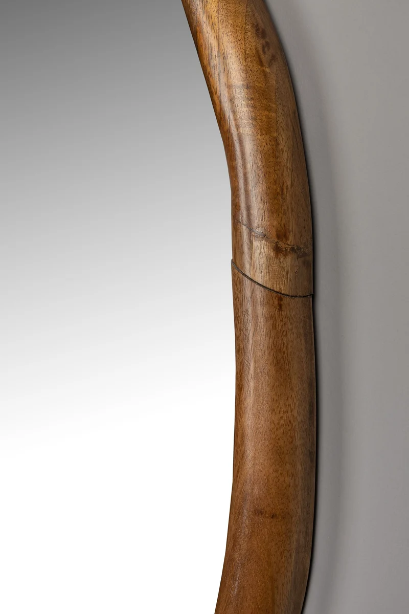 Dutchbone Spiegel Ashley – Nussbaum, Mangoholz, 73 × 100 × 5 cm