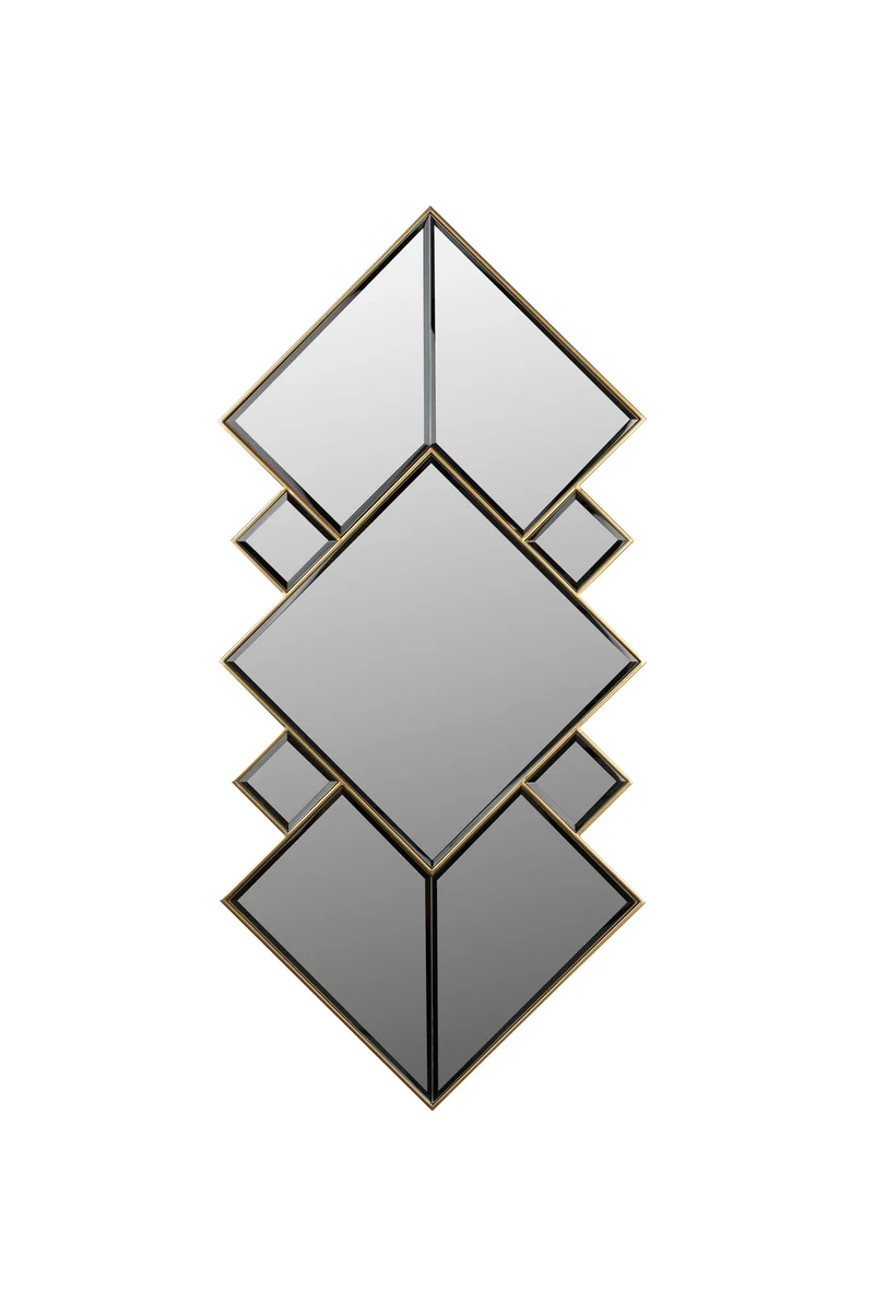 Dutchbone Spiegel Miyu – Gold, Glas, 107 × 4 × 51 cm