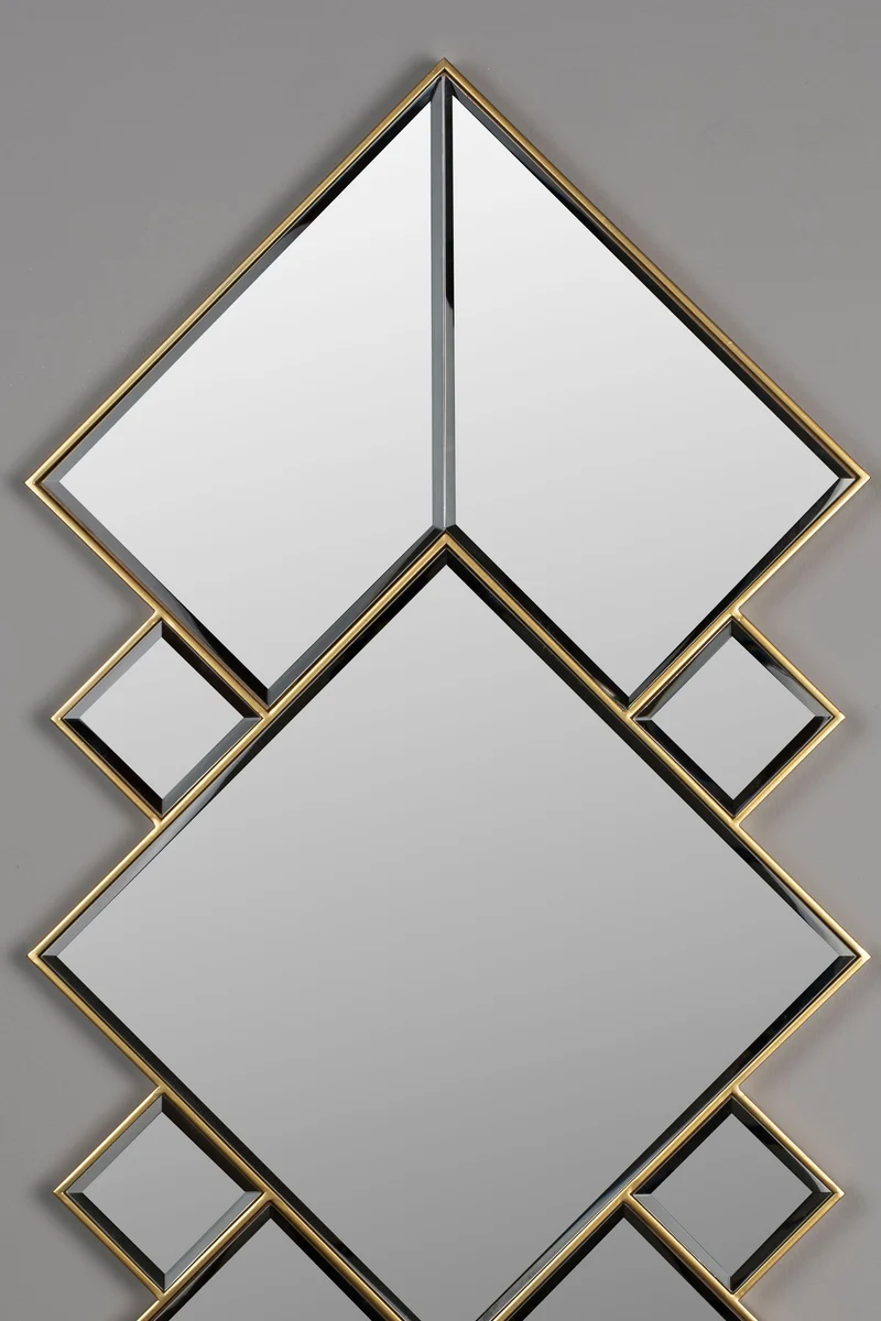 Dutchbone Spiegel Miyu – Gold, Glas, 107 × 4 × 51 cm