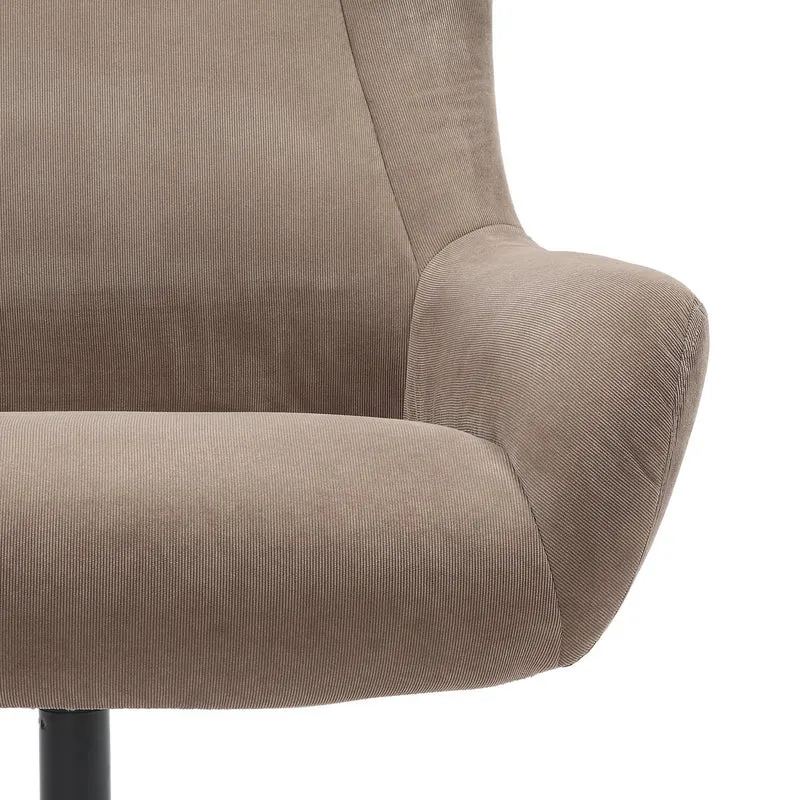 SalesFever Relaxsessel Haven mit Hocker – Taupe