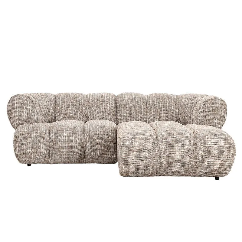 Pole to Pole Sofa New York 2,5-Sitzer mit rechter Lounge – Coco, 204 × 172 cm