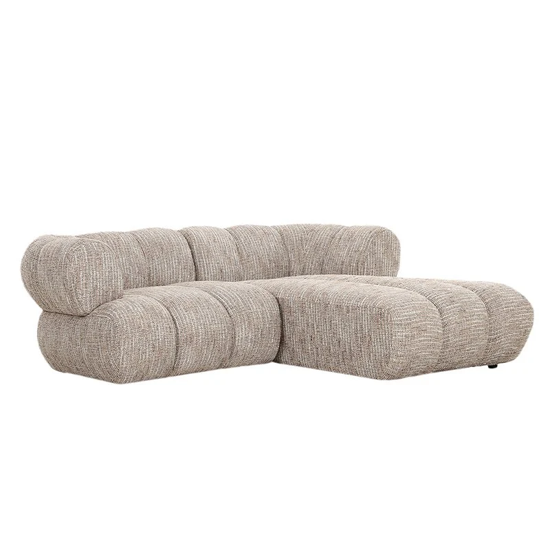 Pole to Pole Sofa New York 2,5-Sitzer mit rechter Lounge – Coco, 204 × 172 cm