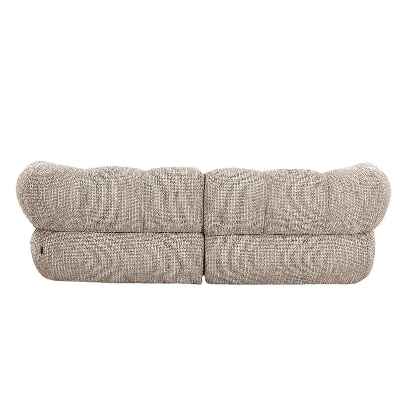 Pole to Pole Sofa New York 2,5-Sitzer mit rechter Lounge – Coco, 204 × 172 cm