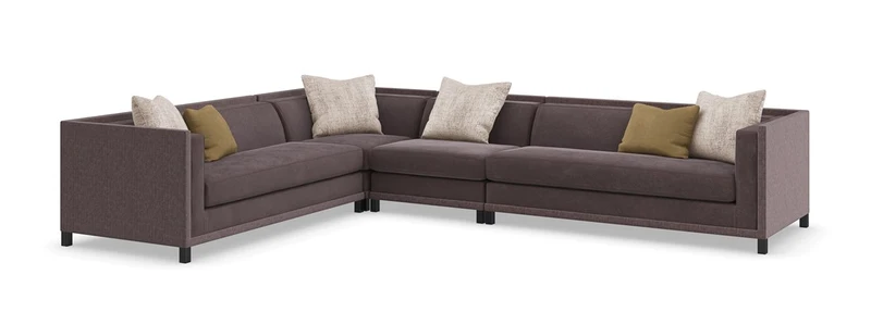 Caracole Modulsofa Mittelteil ohne Armlehne UPH-423-AS1-A von Instylior