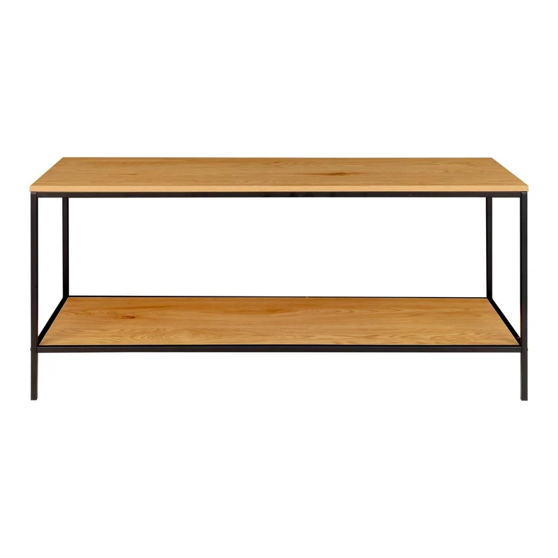 House Nordic Vita TV-Ständer – Eichenoptik, Stahl, 100 × 36 × 45 cm