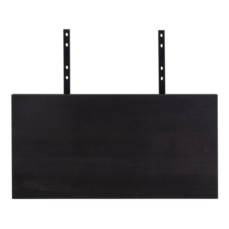 House Nordic Verlängerungsplatten für Tisch Toulon/Montpellier/Bordeaux – Schwarz, Eiche/Stahl, 95 × 50 × 4 cm, 2er-Set
