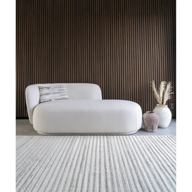 House Nordic Teppich Mango – Elfenbein, handgetuftet, 160 × 230 cm