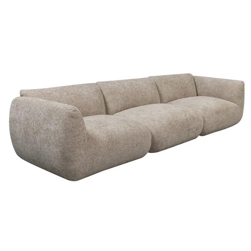 Pole to Pole Sofa Amsterdam 4-Sitzer – Latte, 300 × 102 cm