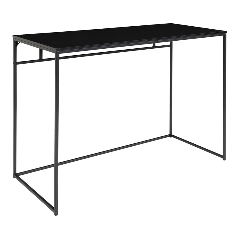 House Nordic Schreibtisch Vita – Schwarz, Stahl, 100 × 45 × 75 cm