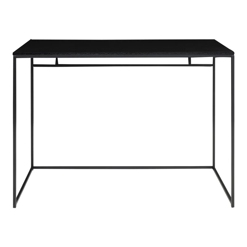 House Nordic Schreibtisch Vita – Schwarz, Stahl, 100 × 45 × 75 cm