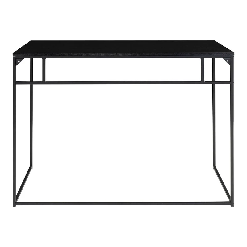 House Nordic Schreibtisch Vita – Schwarz, Stahl, 100 × 45 × 75 cm