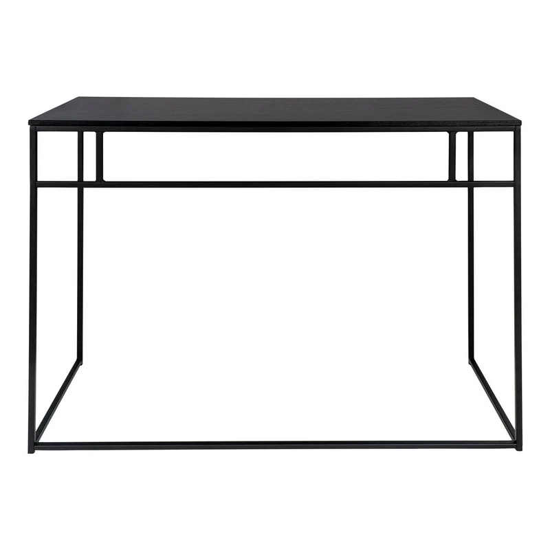 House Nordic Schreibtisch Vita – Schwarz, Stahl, 100 × 45 × 75 cm