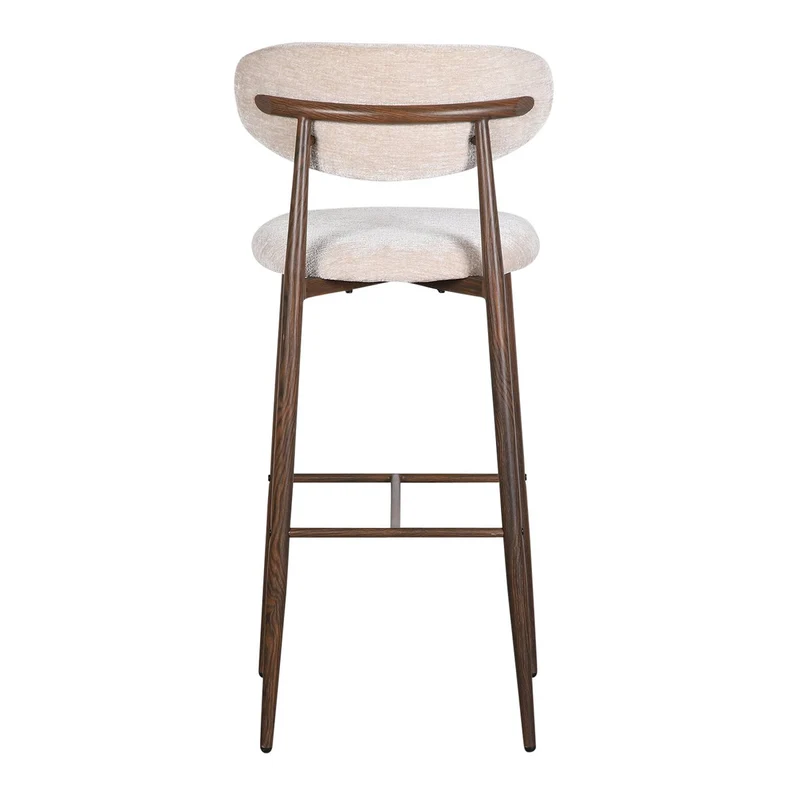 Pole to Pole Barstuhl Japandi – Tan, Höhe 109,5 cm, 2er-Set