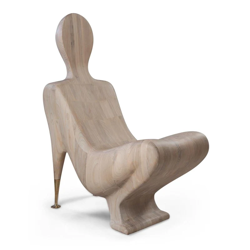 Christopher Guy handgeschnitzte Skulptur Sitz 60-0418 von Instylior