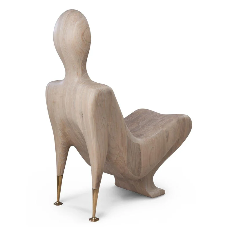 Christopher Guy handgeschnitzte Skulptur Sitz 60-0418 von Instylior