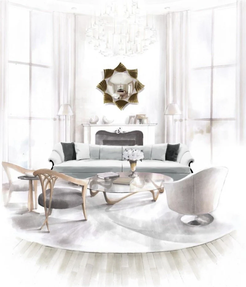 Christopher Guy handgeschnitzter Loungestuhl 60-0416 von Instylior
