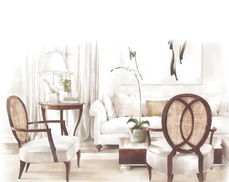 Christopher Guy eleganter Loungesessel 60-0394 von Instylior