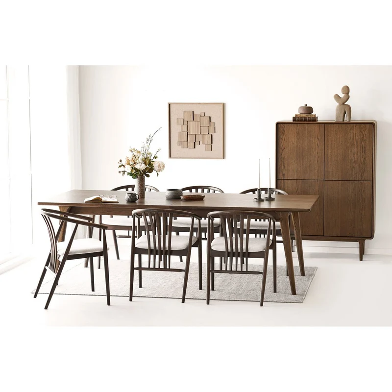 House Nordic Teppich Dark Sand – handgewebt in natürlicher Sandoptik