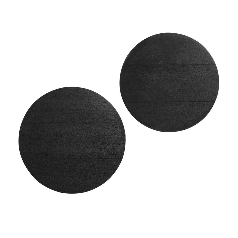 SalesFever Couchtisch Set Schwarz – 2-teilig, MDF