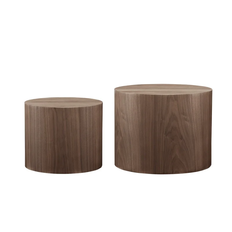 SalesFever Couchtisch Set Walnuss – 2-teilig