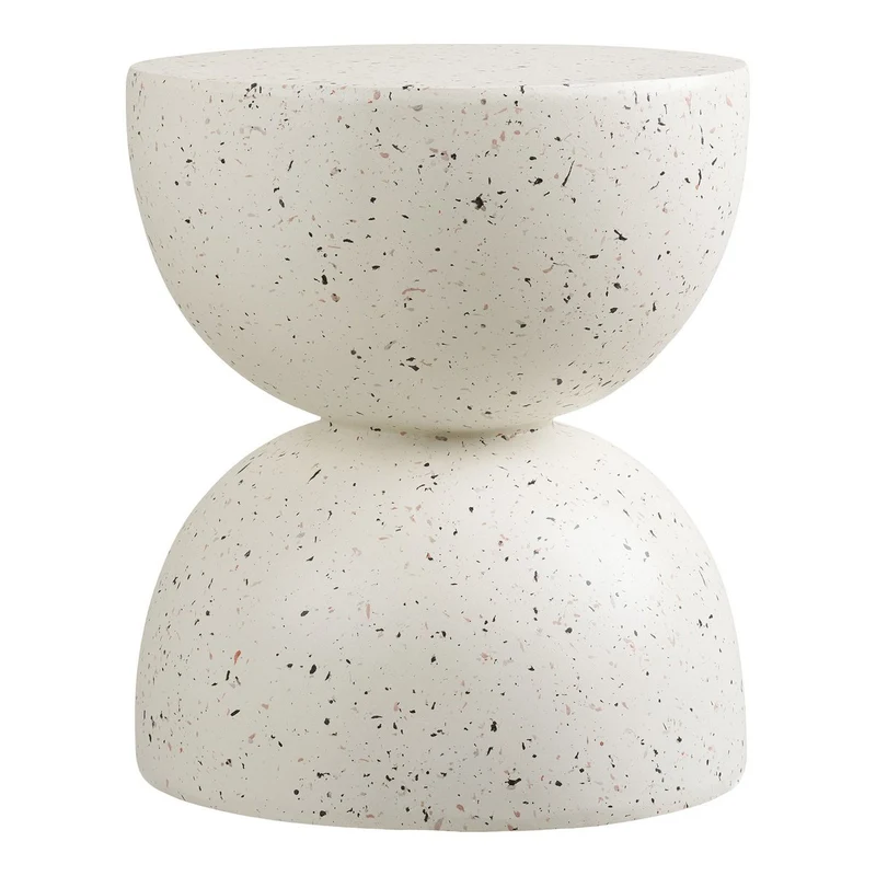 House Nordic Beistelltisch Bonita – Terrazzo-Optik, Ø 40 cm