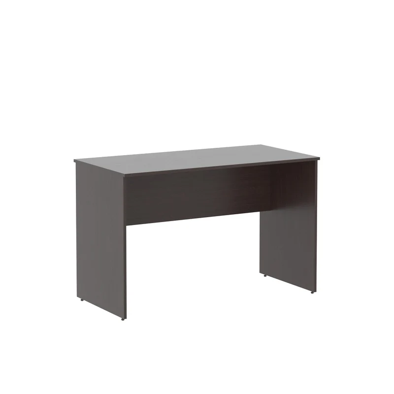 RECTANGULAR SHAPE DESK, MADE IN E1 LAMINATE CHIPBOPARD,WITH WOODEN MODESTY PANEL AND LEGS
