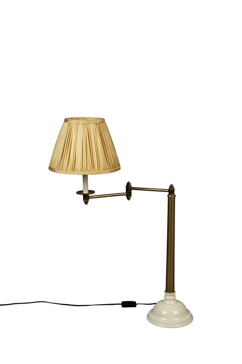 Dutchbone Tischleuchte The Allis – Bronze, Aluminium, 18 × 40 × 64 cm