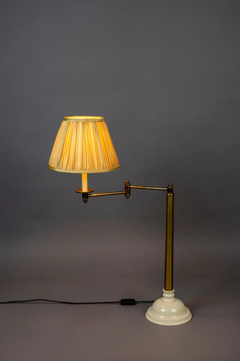 Dutchbone Tischleuchte The Allis – Bronze, Aluminium, 18 × 40 × 64 cm