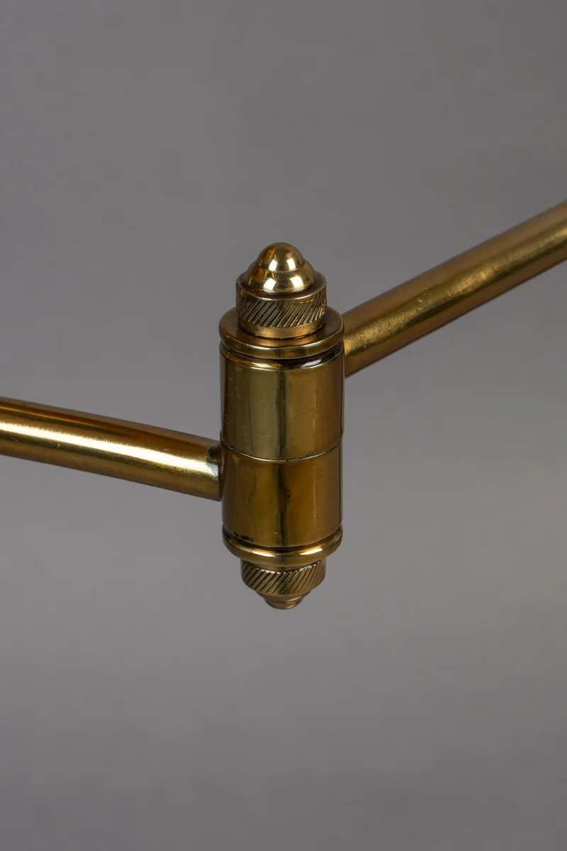 Dutchbone Tischleuchte The Allis – Bronze, Aluminium, 18 × 40 × 64 cm
