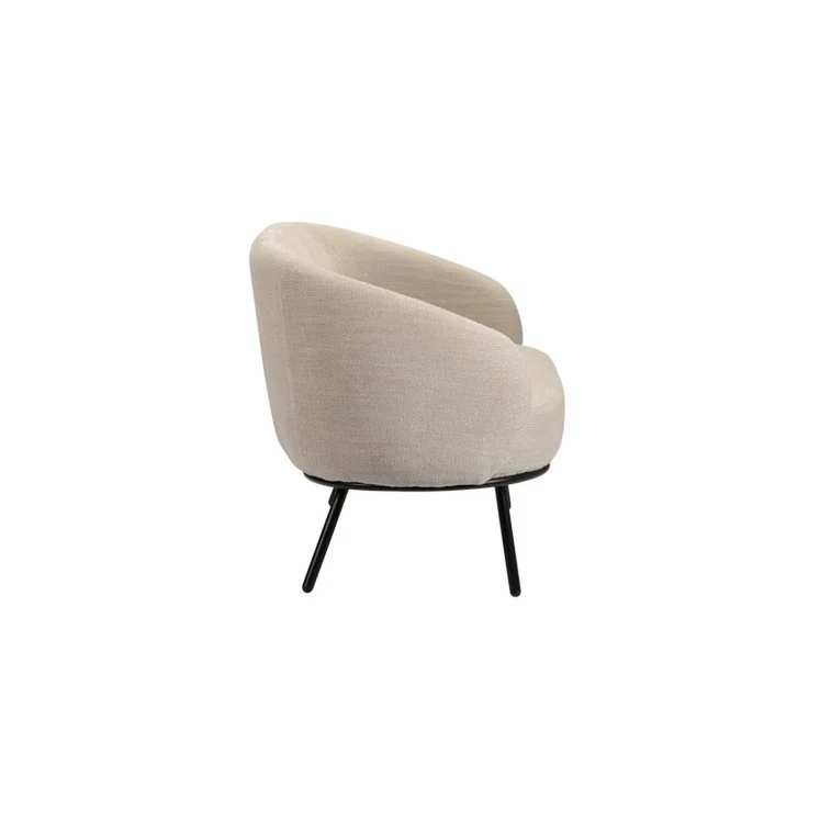 Pole to Pole Zweisitzer-Sofa Mars – Beige, 136 × 70 cm