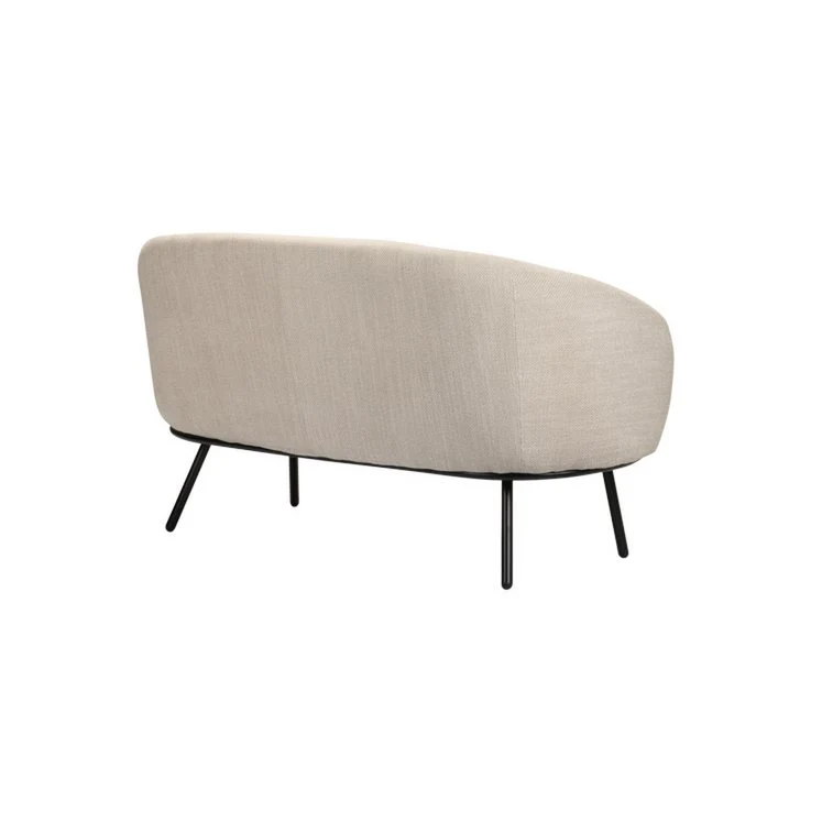 Pole to Pole Zweisitzer-Sofa Mars – Beige, 136 × 70 cm