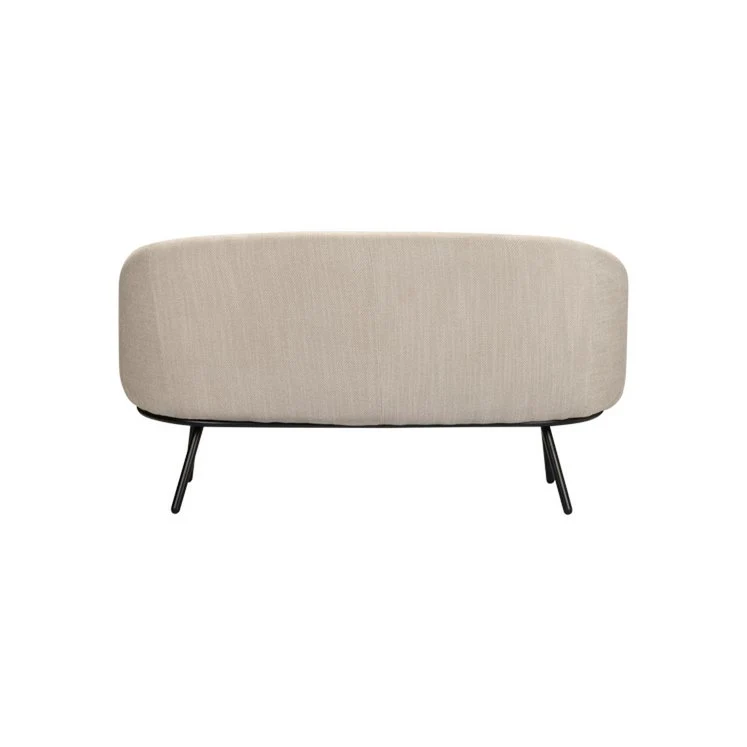 Pole to Pole Zweisitzer-Sofa Mars – Beige, 136 × 70 cm