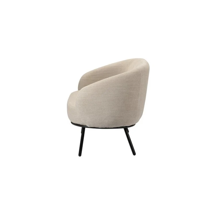 Pole to Pole Zweisitzer-Sofa Mars – Beige, 136 × 70 cm