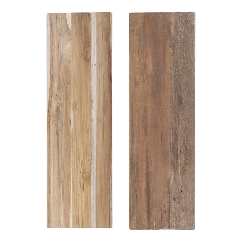 House Nordic Bank Barcelona – Recyceltes Teakholz, Natur, 90 × 25 × 45 cm