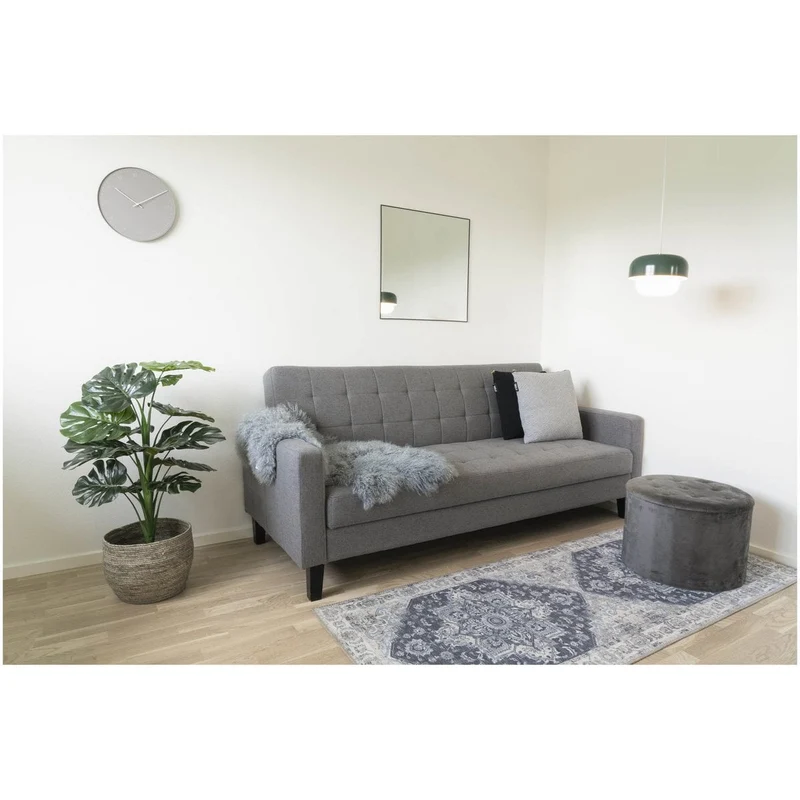 House Nordic Havana Flurläufer – Chenille-Polyester, Blau, 80 × 200 cm