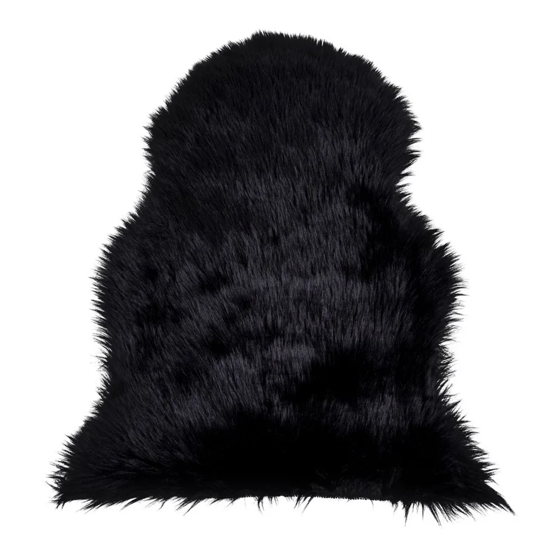 House Nordic Kunstfell Felia – Schwarz, Polyester