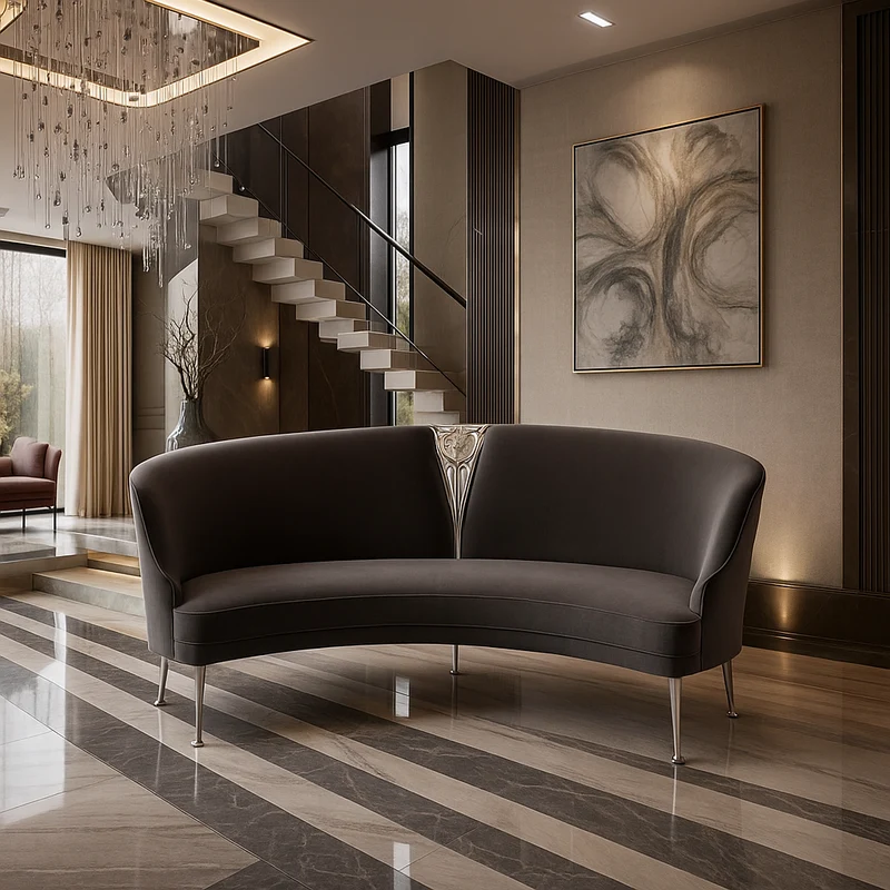 Christopher Guy exklusives Rundsofa 60-0358 von Instylior