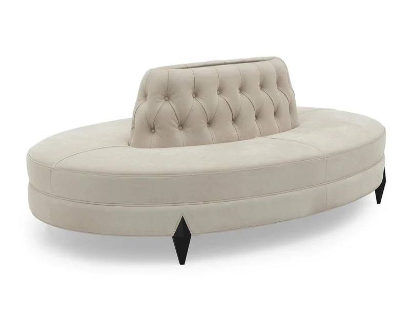 Christopher Guy elegantes Rundsofa 60-0357 von Instylior