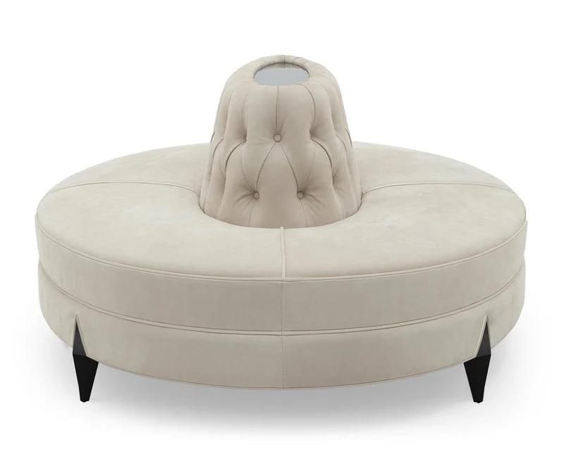 Christopher Guy elegantes Rundsofa 60-0357 von Instylior