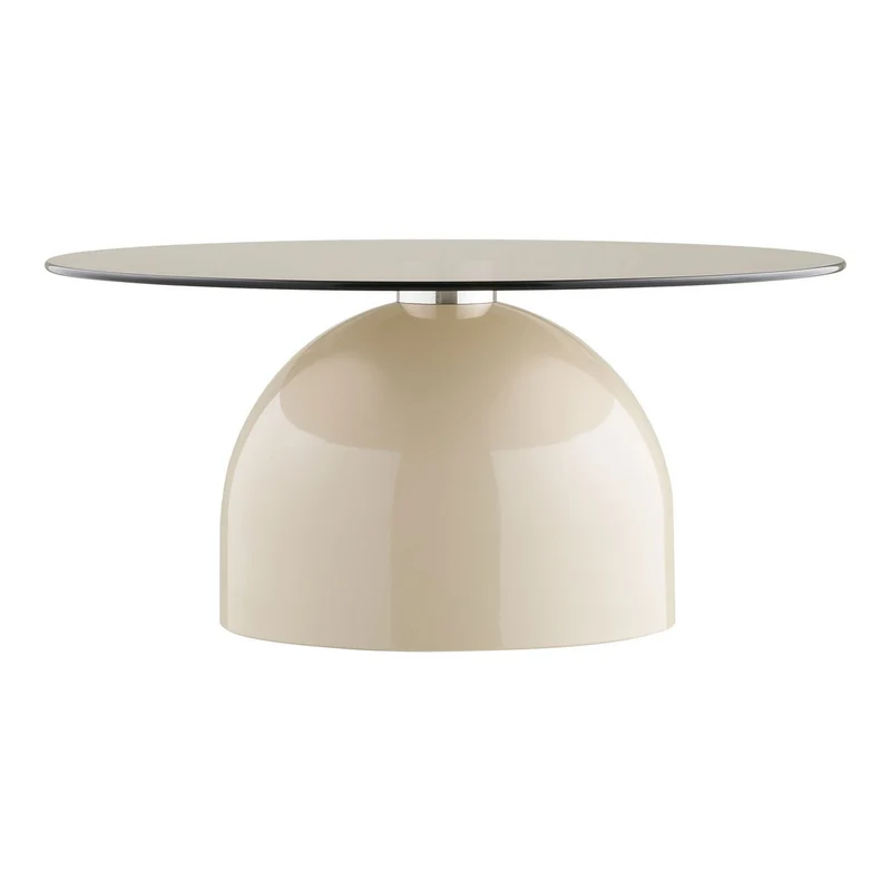 House Nordic Couchtisch Ravello – Beige/Grau, Ø 70 cm