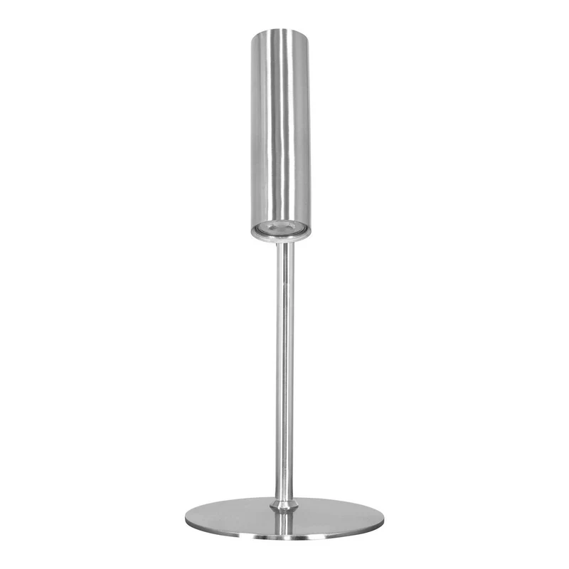 House Nordic Tischleuchte Paris – Stahl, Silber, 47 cm