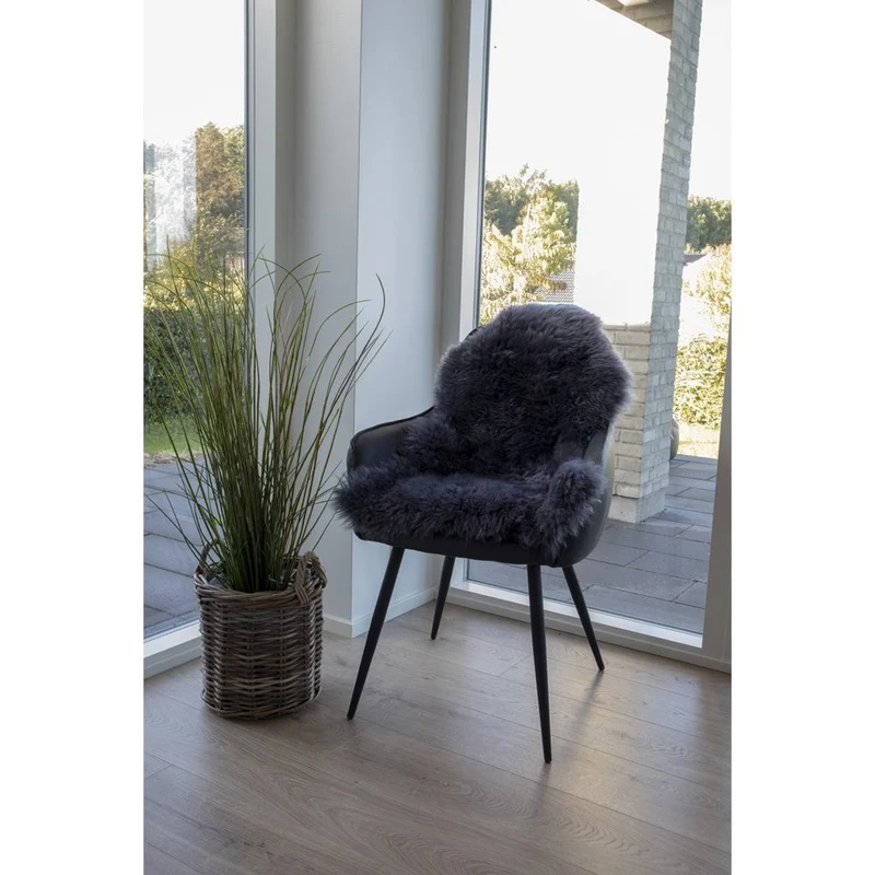 House Nordic Lammfell – Echtes Lammfell, Grau - 50 × 85 cm