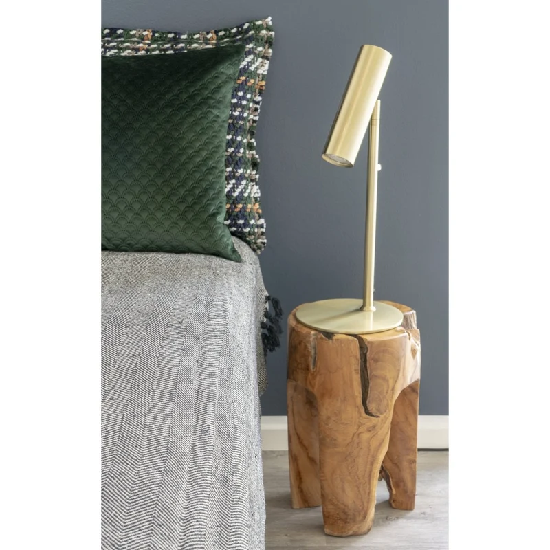 House Nordic Rosenhocker – Natur, Teakholz, 26 × 40 cm