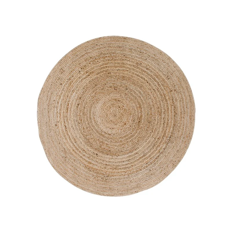 House Nordic Teppich Bombay – geflochtene Jute, natur, Ø 90 cm