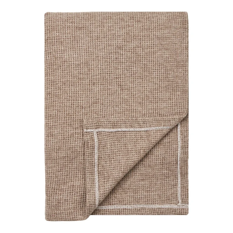 House Nordic Wohndecke Puno – Taupe