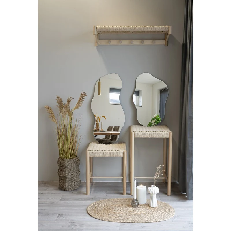 House Nordic Spiegel Palermo – organische Form, 40 × 60 cm, Spiegelglas