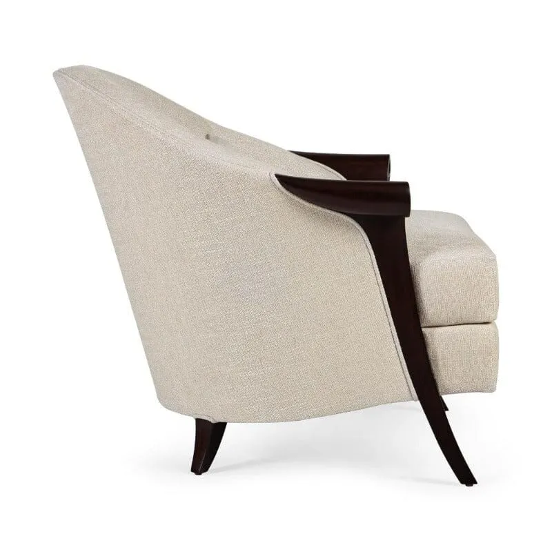 Christopher Guy eleganter Sessel 60-0326 von Instylior