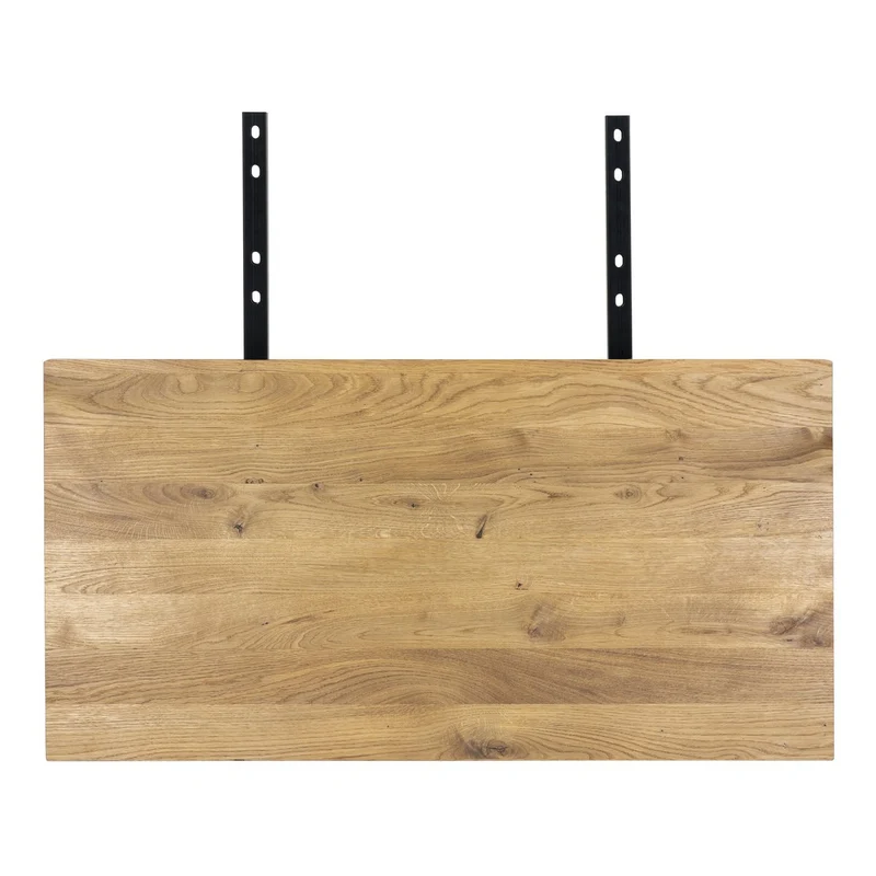 House Nordic Verlängerungsplatten für Montpellier-Tisch – Natur, Eiche/Stahl, 95 × 50 × 4 cm, 2er-Set
